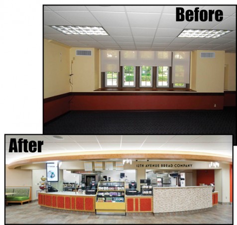 Kennedy Commons before and after