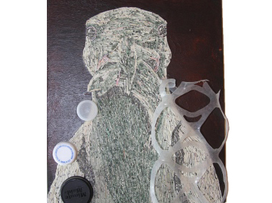 Michelle Vieira submitted a piece called 'A Futile Effort' for the 2012 Arts Scholars Juried Exhibit.