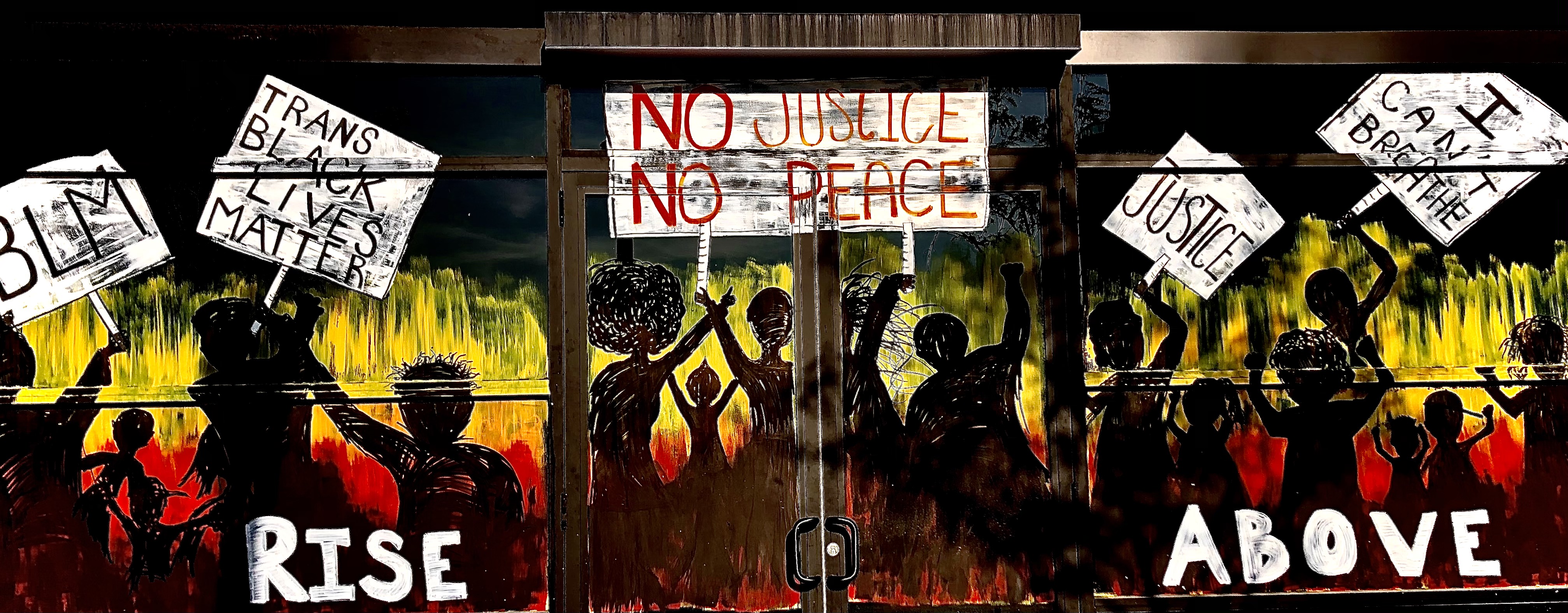 Black Lives Matter street art 