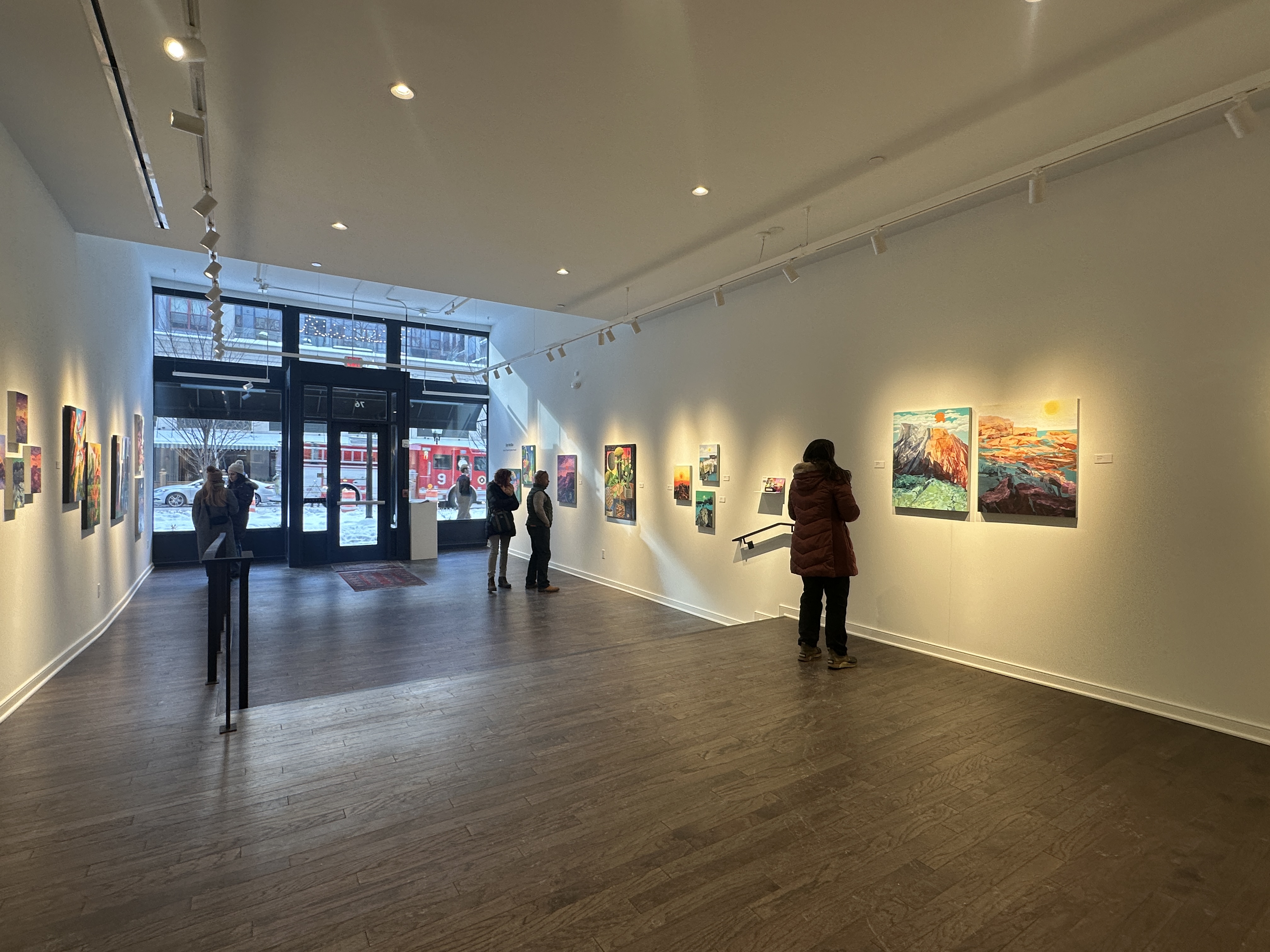 wide shot of Brandt Gallery