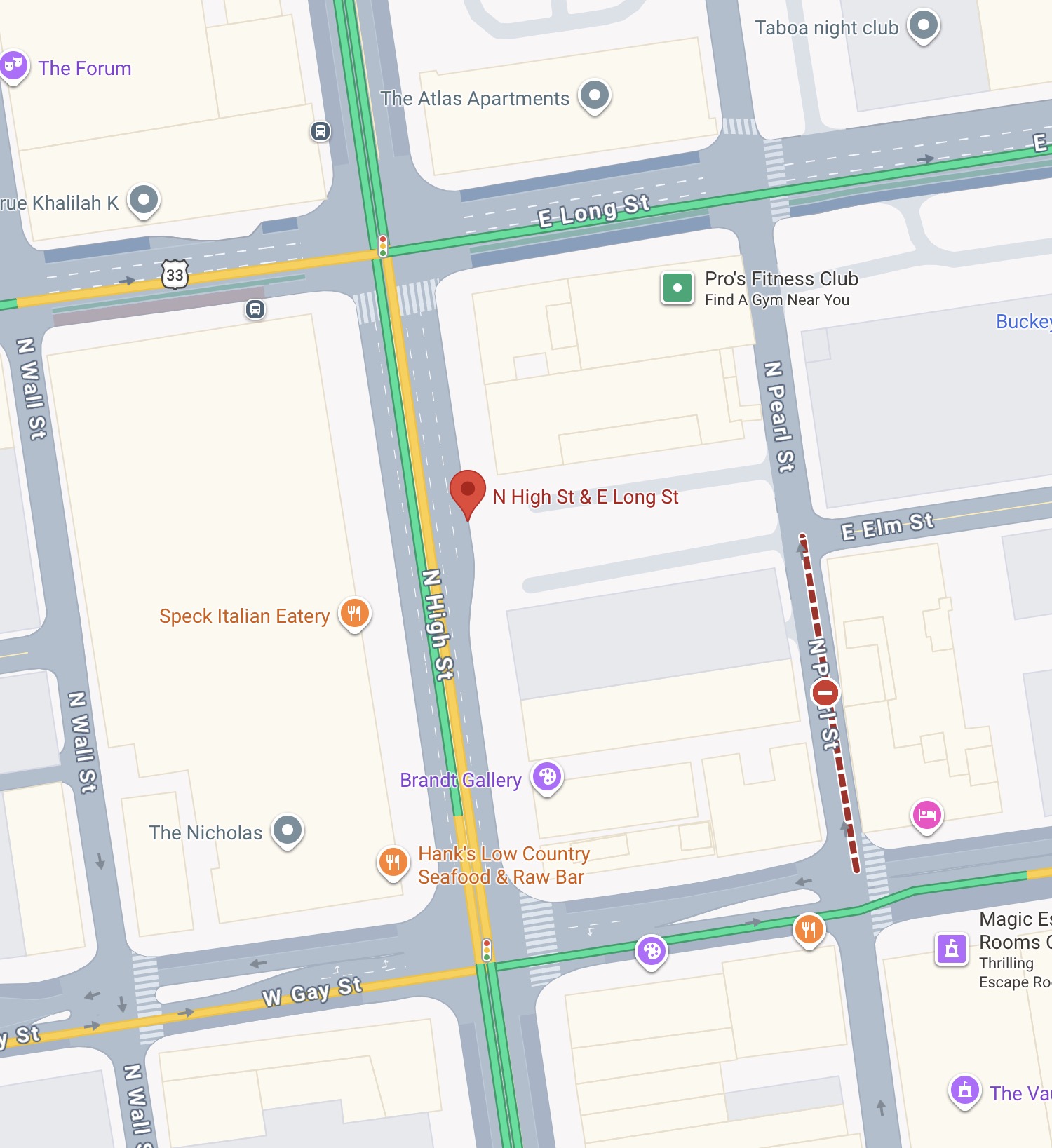 map screenshot for Brandt gallery