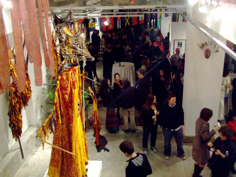 image of the public reception for Midnight Robbers