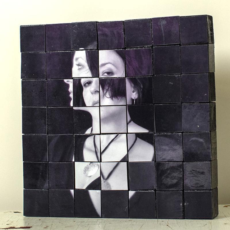 Inkjet print on wood blocks