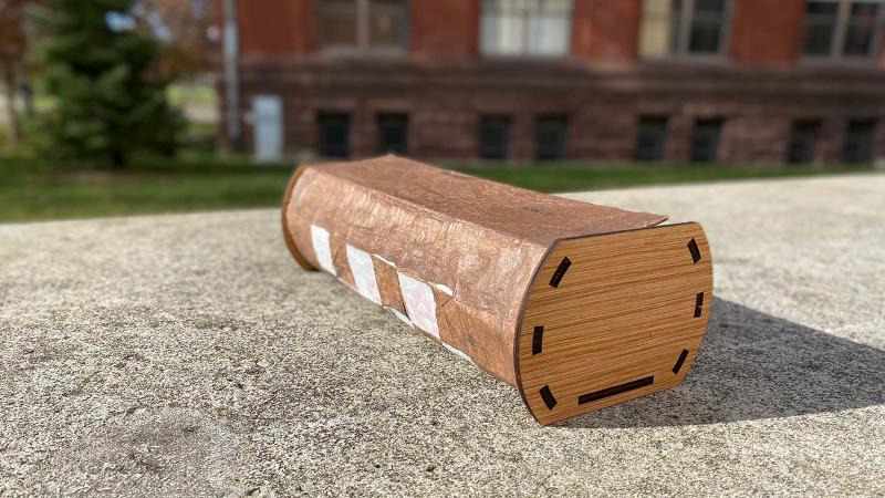 A shot of the Checkuterie board container.