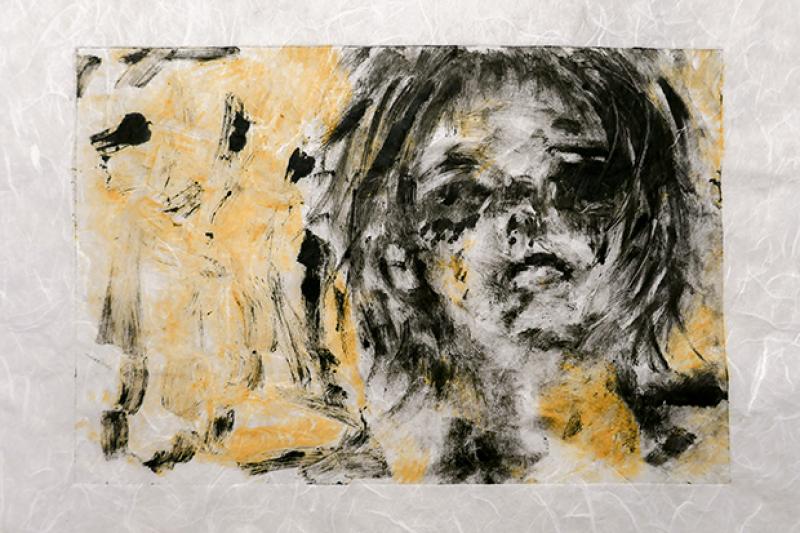 print on japanese paper by chucen chen