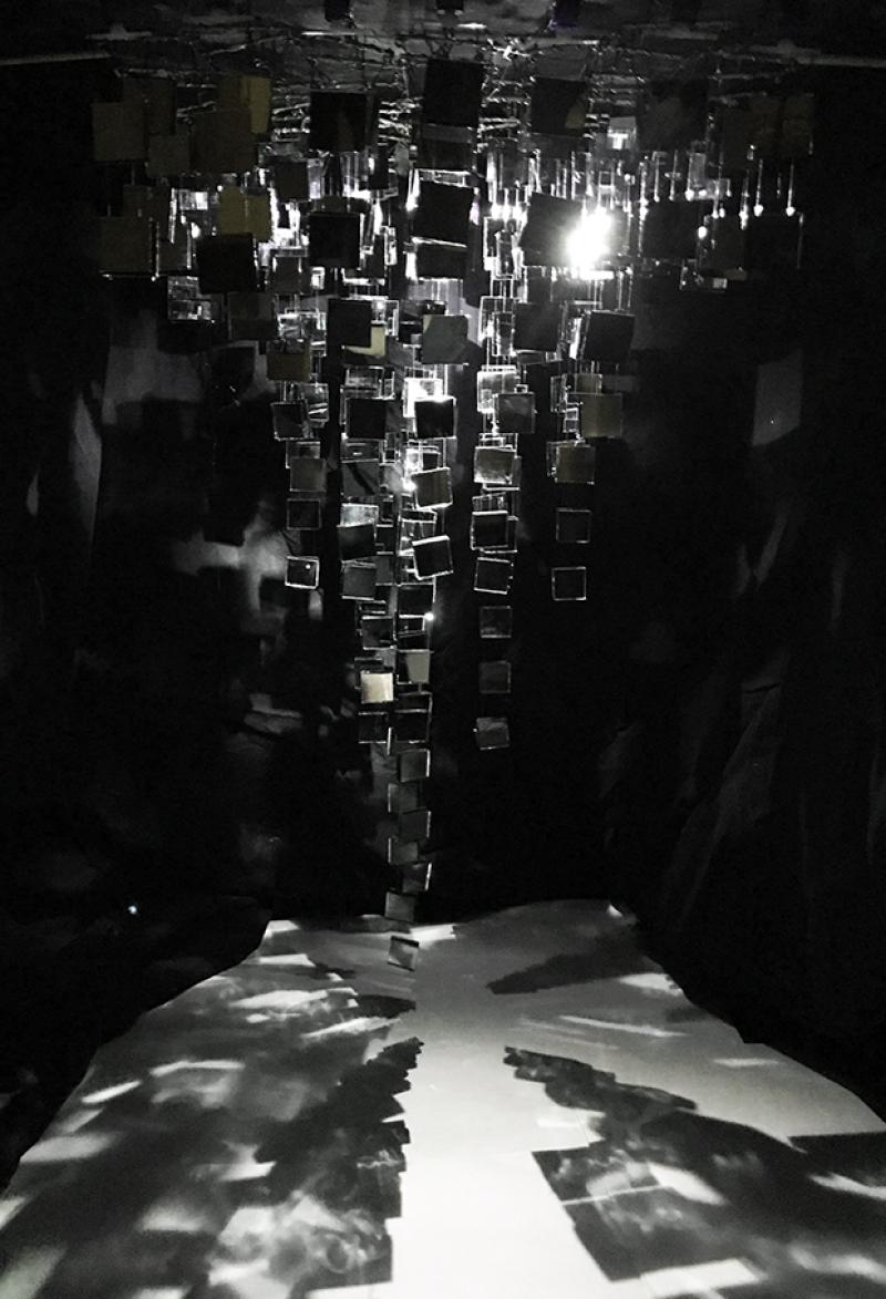 Mirror Chandelier by Hana Gregg