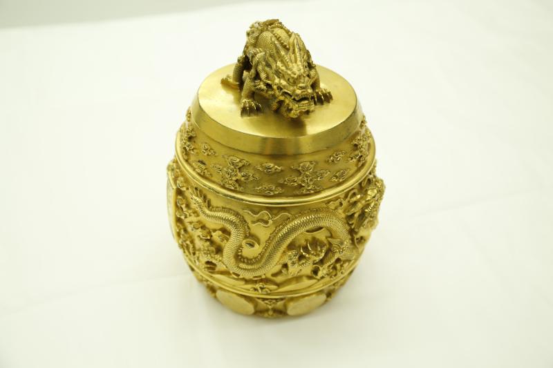 Gilt bronze bell