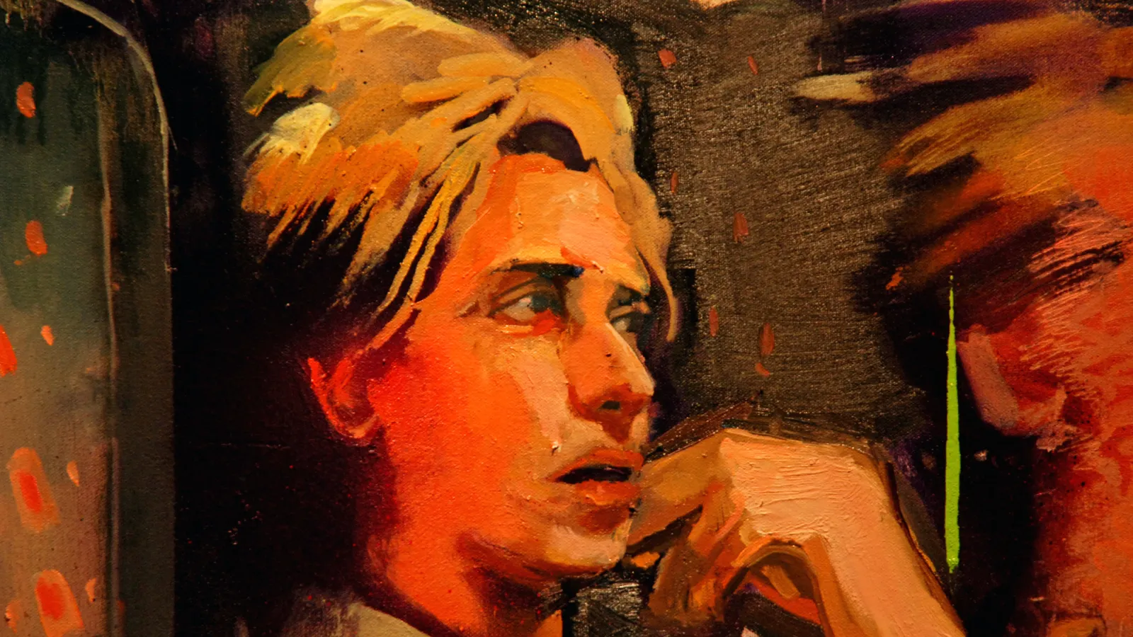 Stefan Hoza: "Adam and Charlie (detail)"