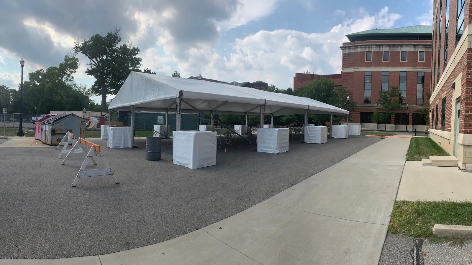 Stillman Hall Tent