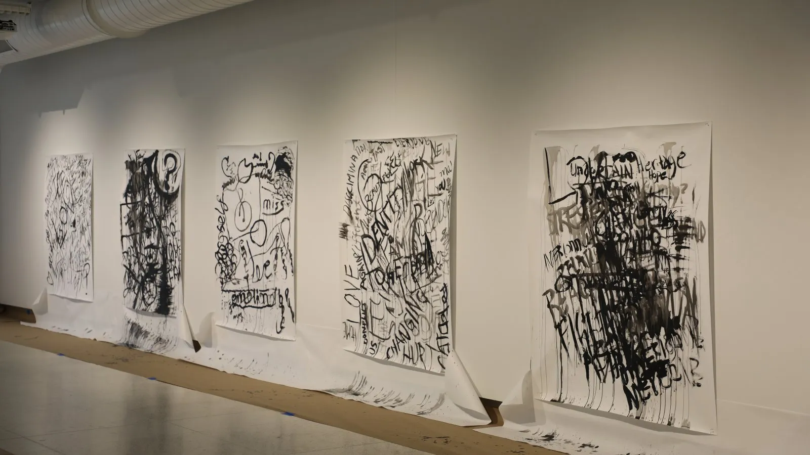 Rapid Fire Text Exhibition 