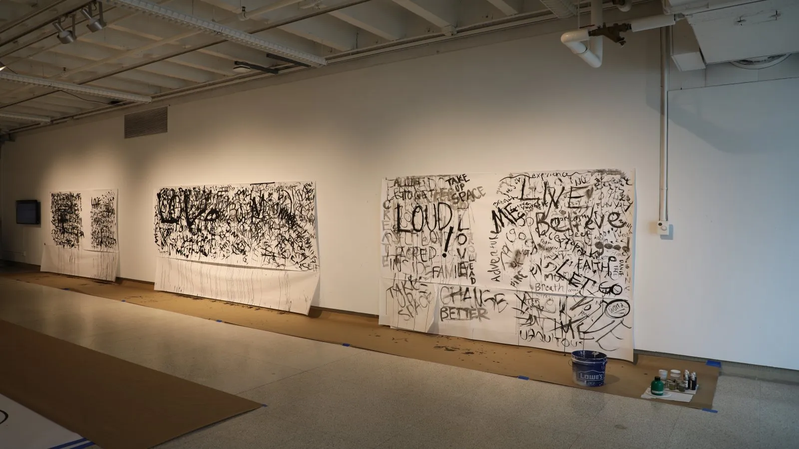 Rapid Fire Text Exhibition 