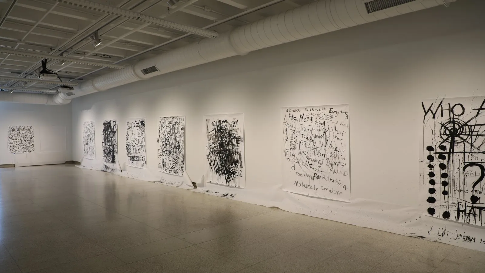 Rapid Fire Text exhibition 