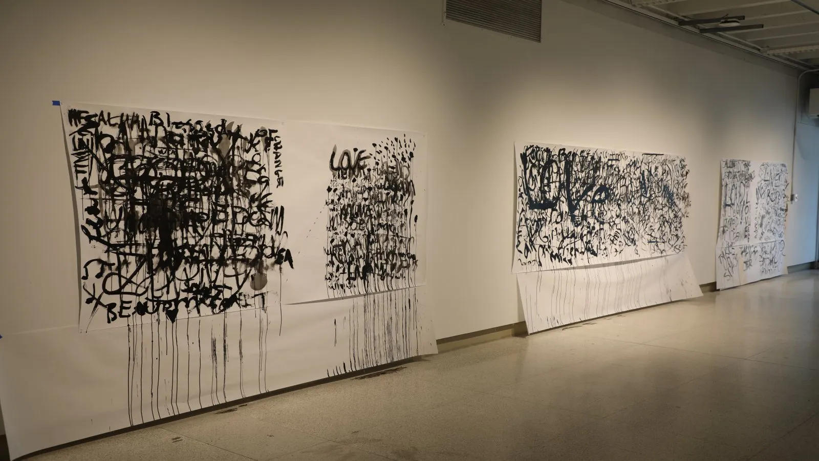 Rapid Fire Text exhibition 