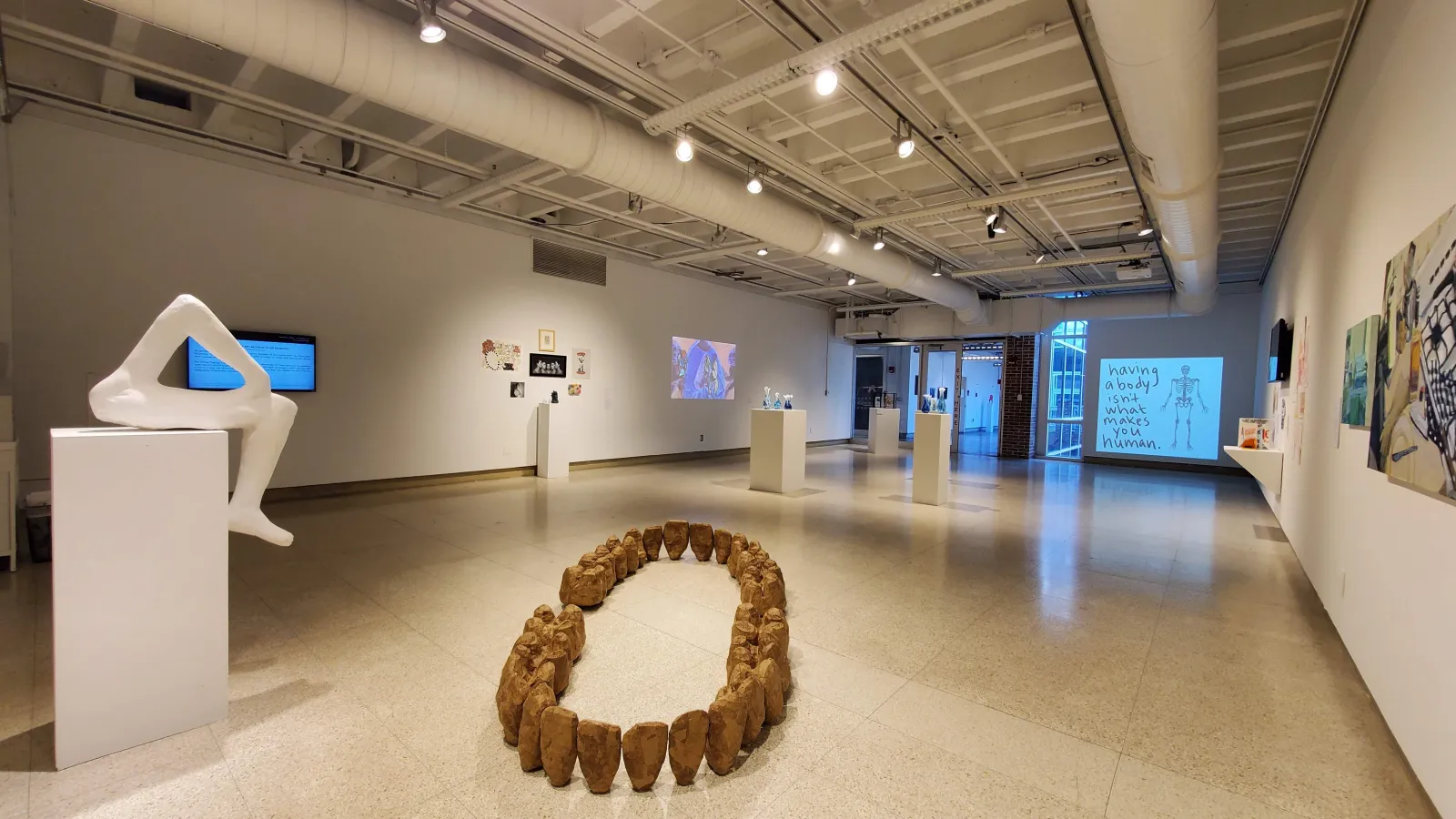 gallery view 3 of the AU BA Senior Projects Exhibition at HHG 