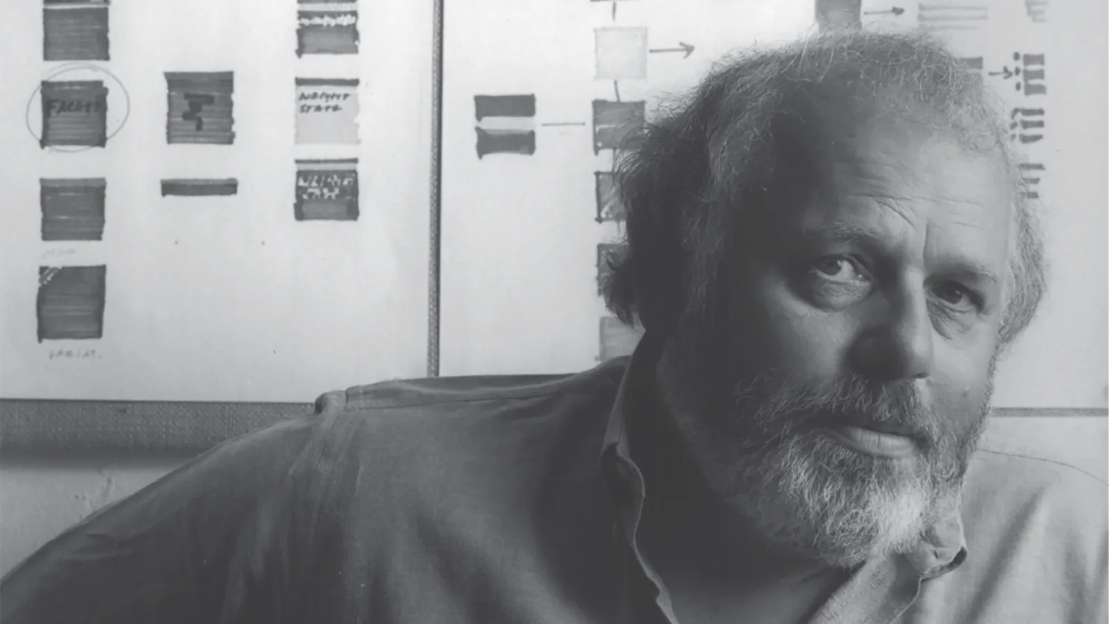 Black and white photo of Peter Megert