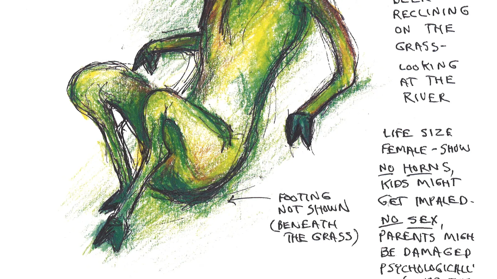 Drawing by Terry Allen
