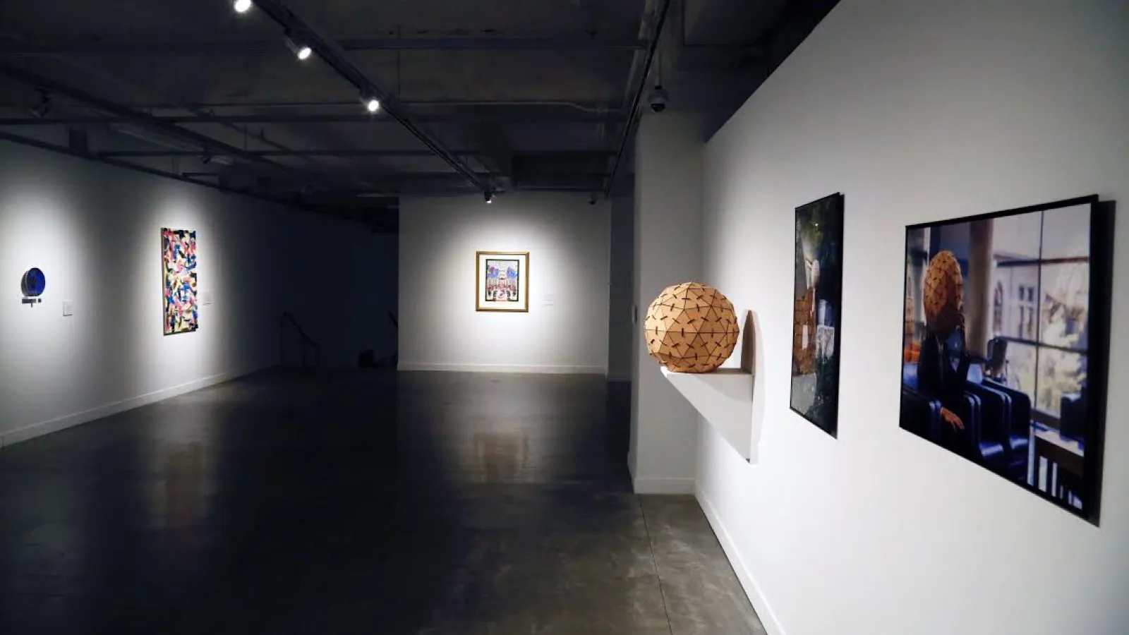 Installation view, Fergus Scholarship Exhibition. Photo by Annalisa Hartlaub