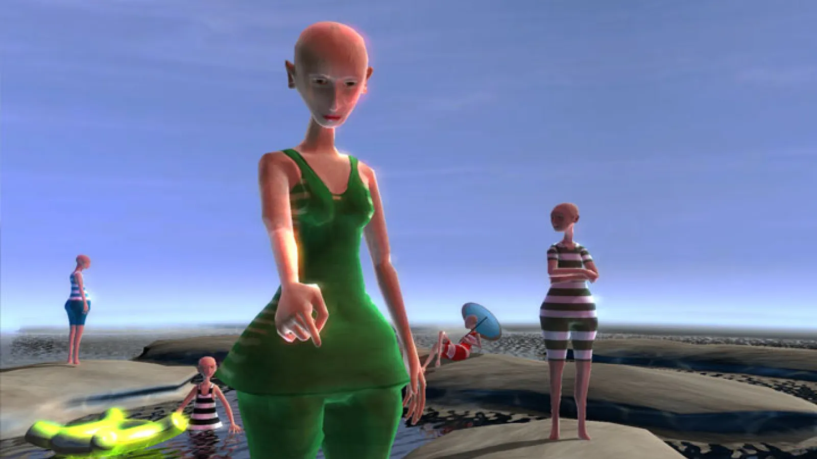 Empire of Sleep, interactive real time animation 