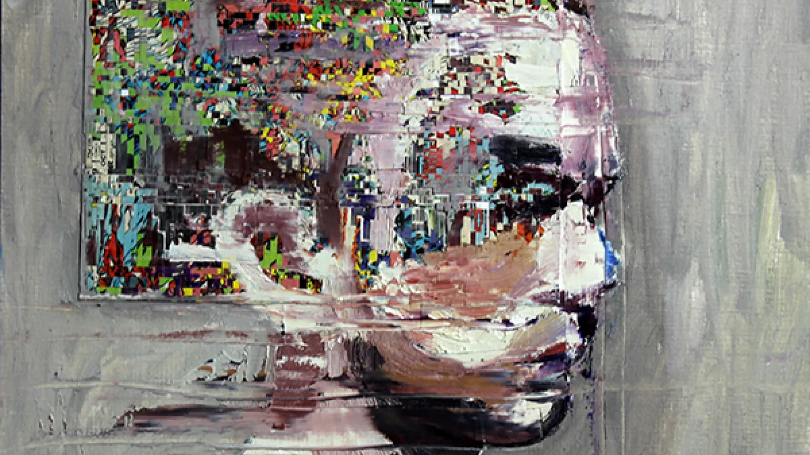 Zach Van Horn: "Alanine::Calcium::Retinol," mixed media