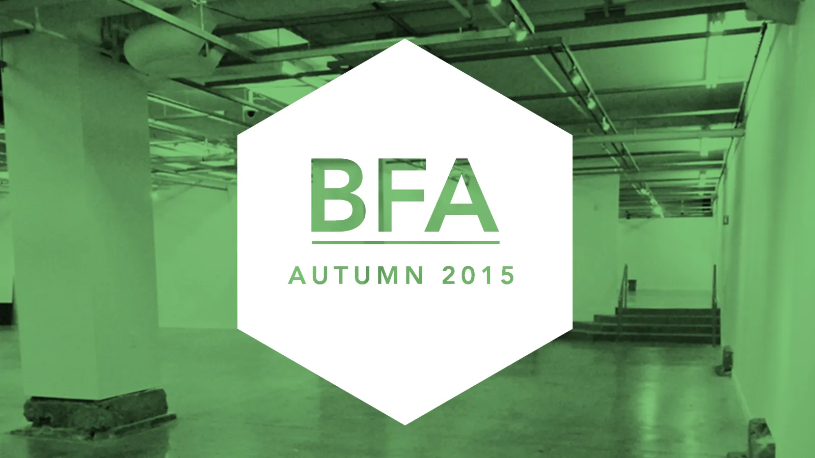 Autumn 2015 BFA Senior Projects Exhibition 