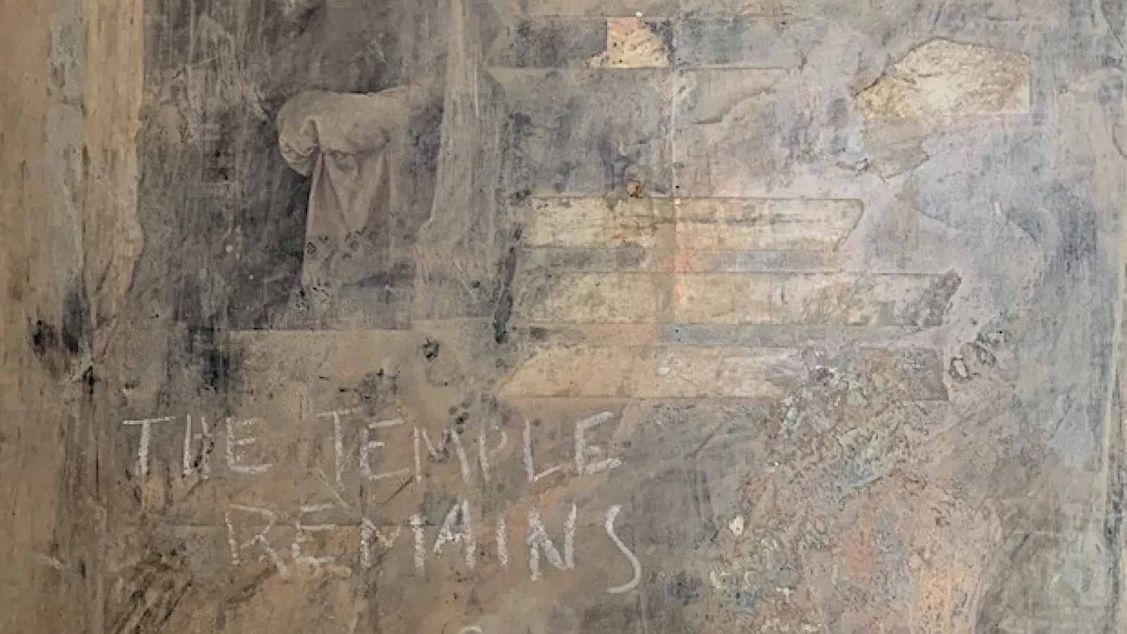 Burks - Corinthians 6:19, mixed media collage on wood panel, 16” W x 20” H, 2020