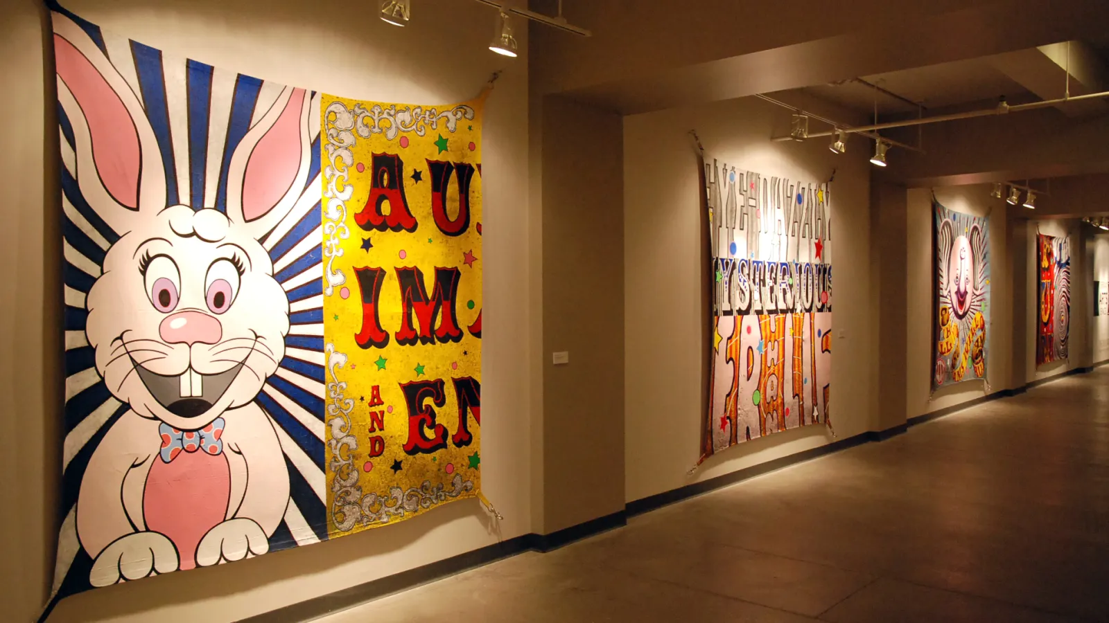 Seamus Liam O-Brien: "Here It Comes Hippity Hoppity (Where All Your Dreams Will Come True)", 2011 and "Seeing is Believing ( Eye Dazzling, Mysterious, Larger than Life)," 2012