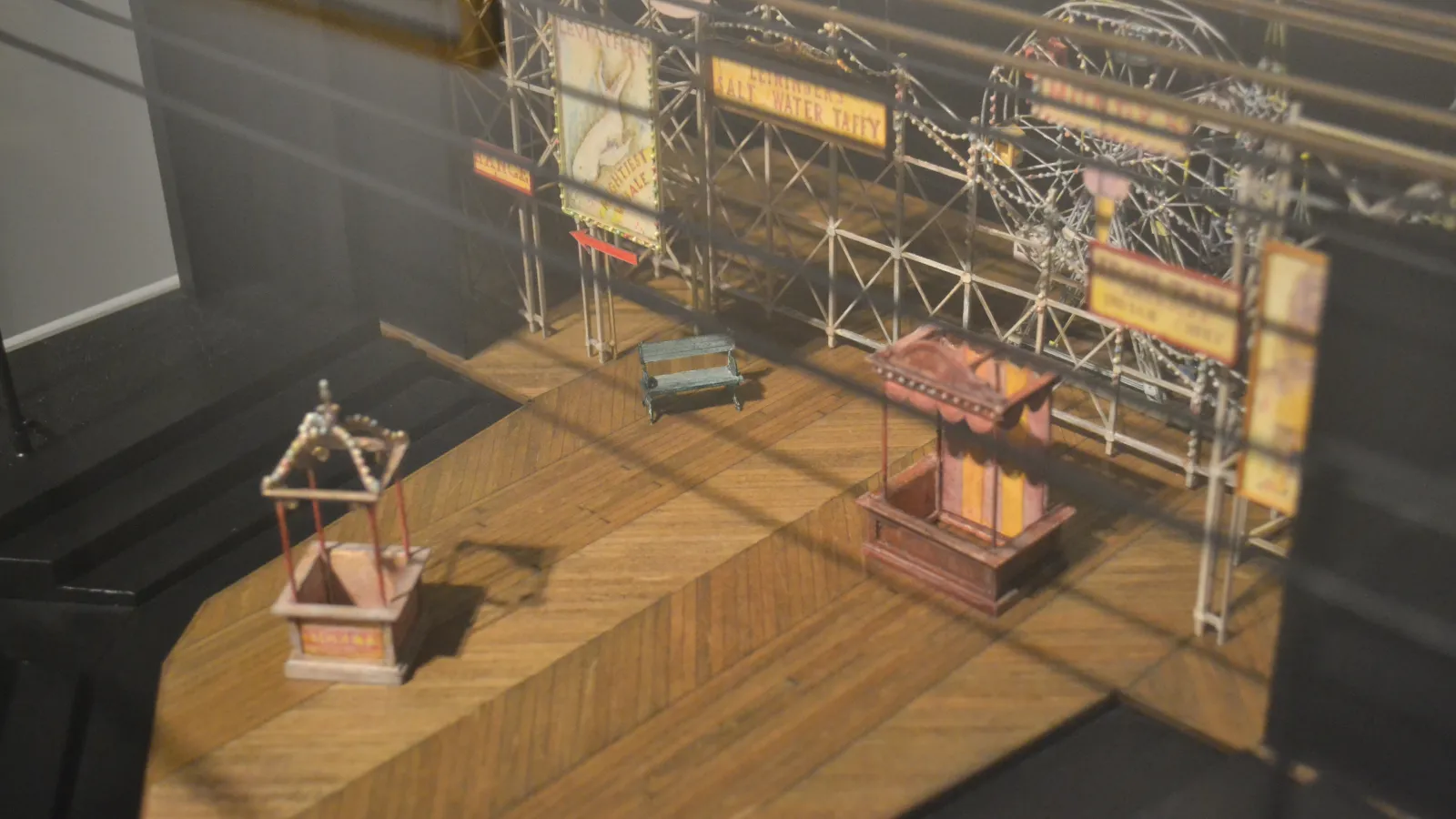 Image of Tony Straiges: "Carnival," set design model for The Great Magoo. director: Mark Lamos. The Hartford Stage Company, Hartford, CT. Tony Staiges Design Collection. The Jerome Lawrence and Robert E. Lee Theatre Research In, 1982
