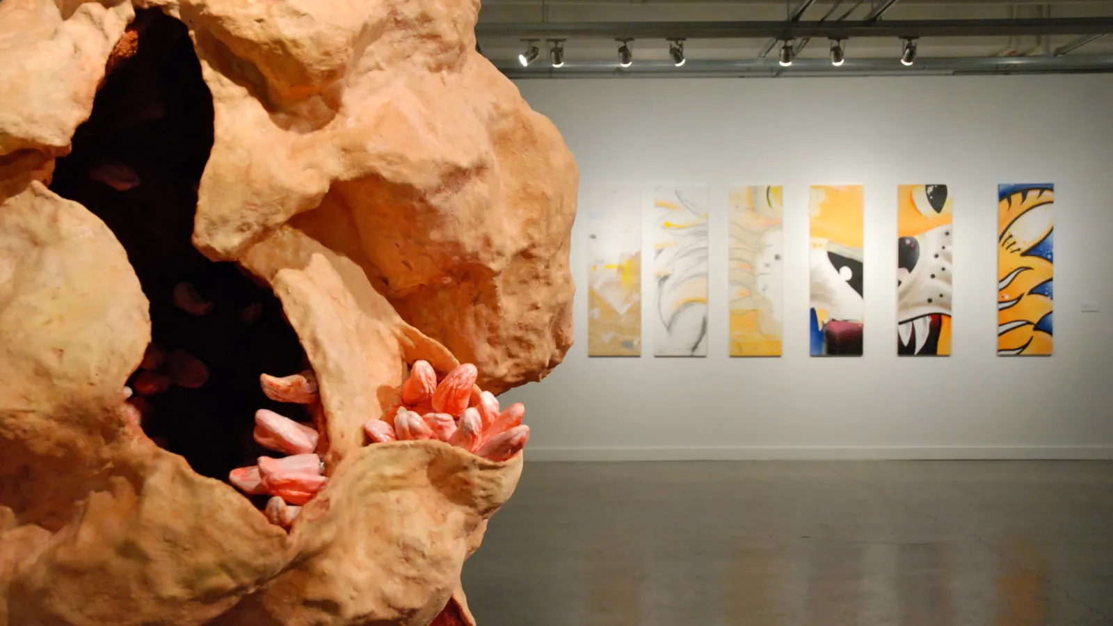 Gallery View of Autumn 2014 BFA Exhibition 