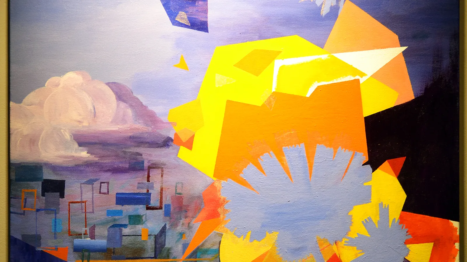 Image of Rachel Poe: "Devil's Paintbrush," acrylic, 2013