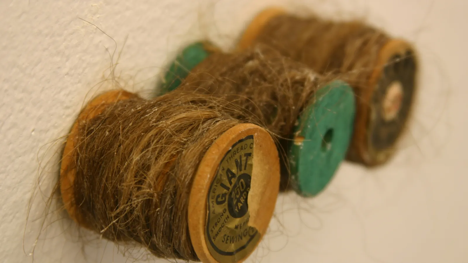 Jane Tuss, Hair Spools, 2010