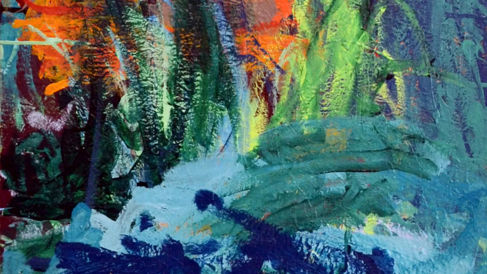 Marty Freireich: "Amazon Awakening," acrylic. Image from Open Art Studio Art