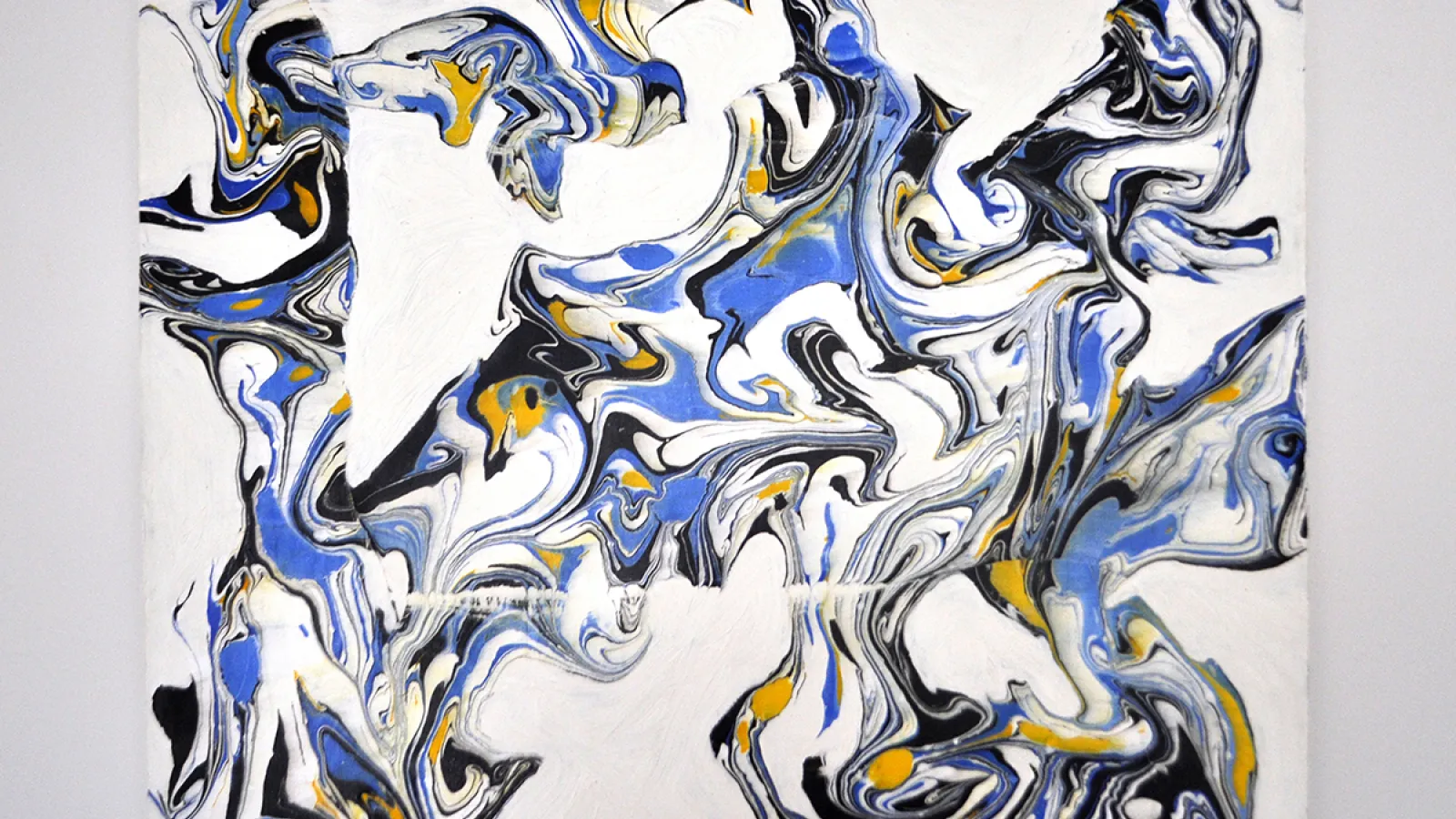 abstract artwork of swirling colors 