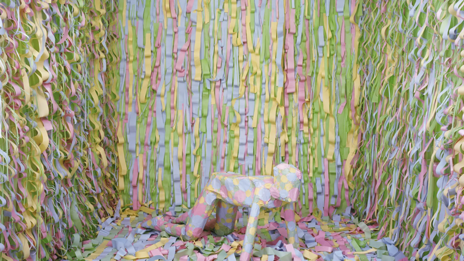 Image of Gina Osterloh: "Dots Front Misfire," Lambda Photograph, 2008