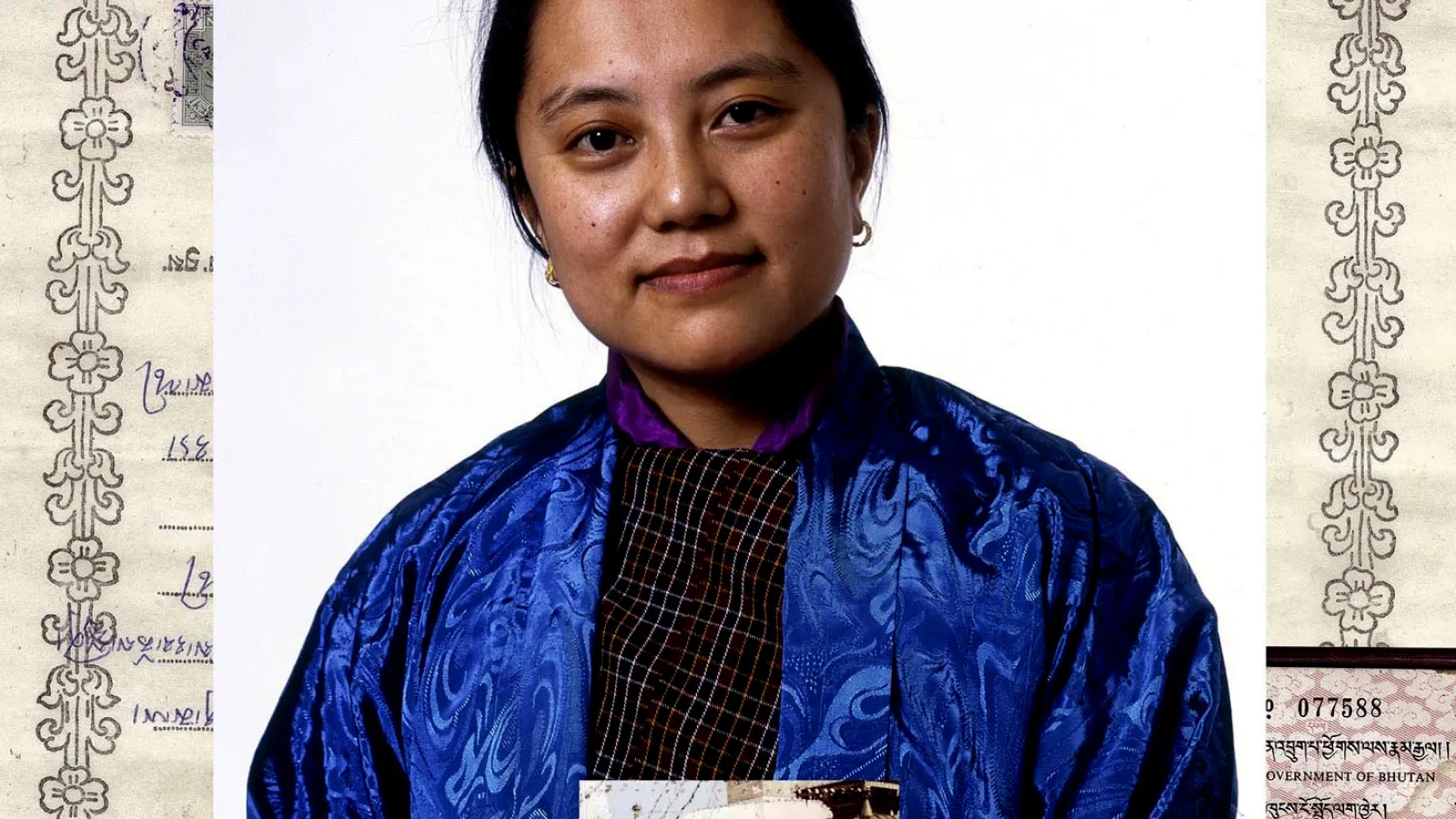 Photograph by Warren Leher (2003): Crossing the BLVD Exhibition of Yeshey Pelzom