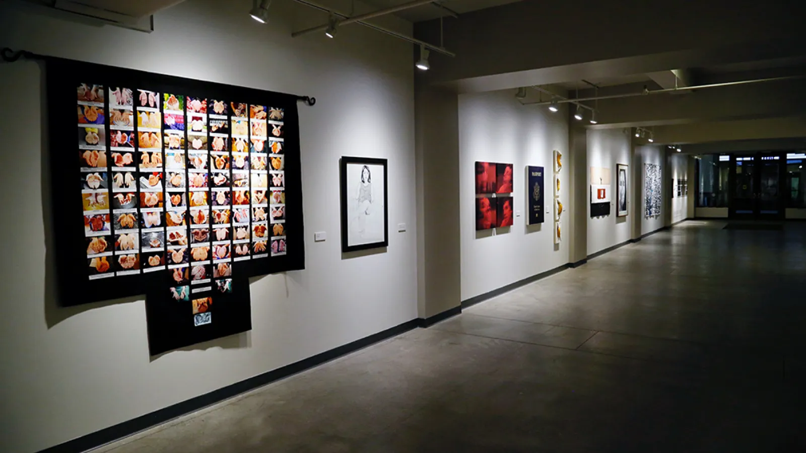 Installation view, Art Scholars Juried Exhibition. Photo by Annalisa Hartlaub