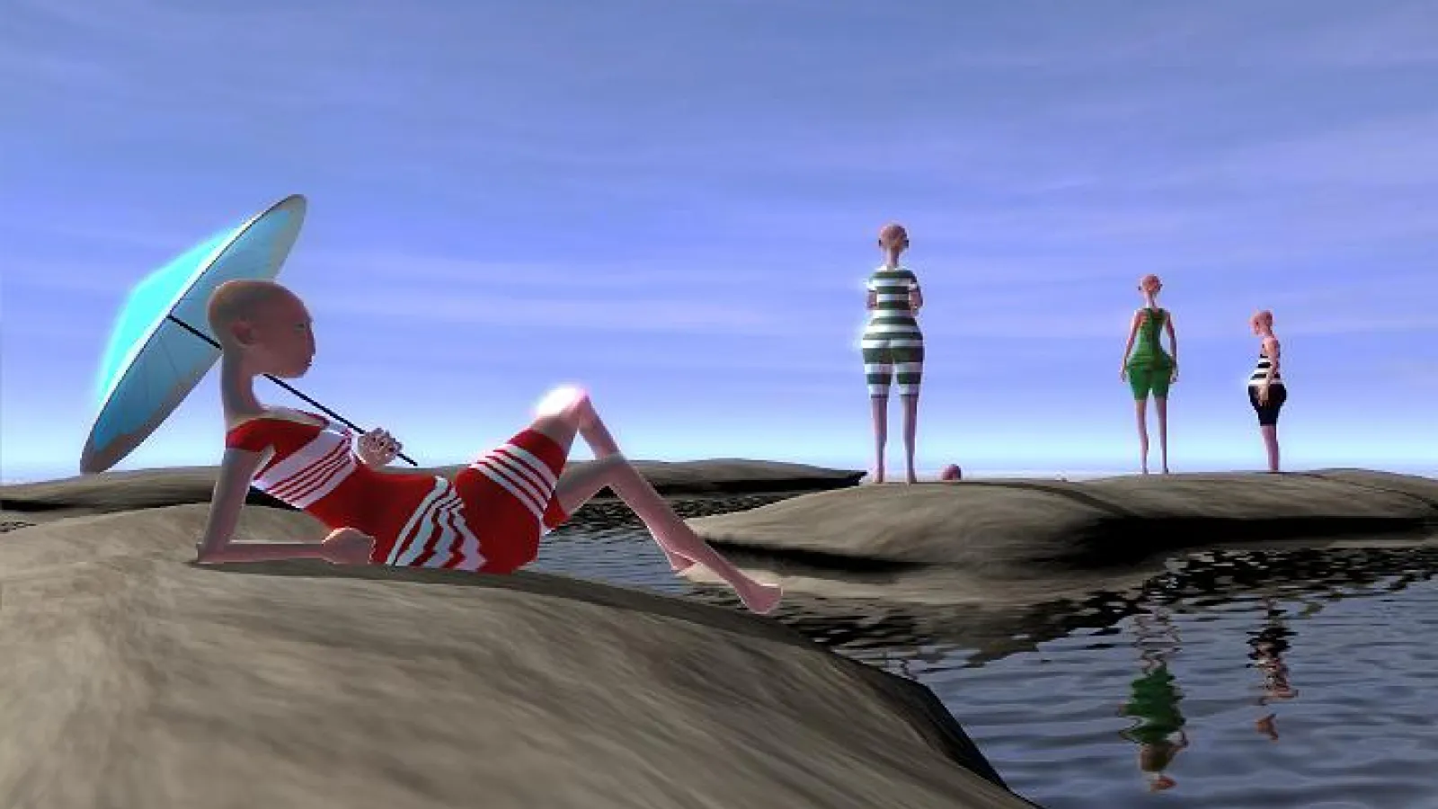 Empire of Sleep, interactive real time animation 