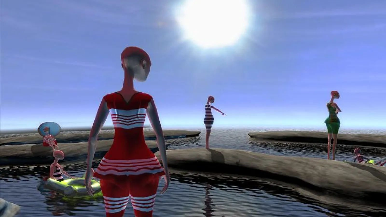 Empire of Sleep, interactive real time animation 