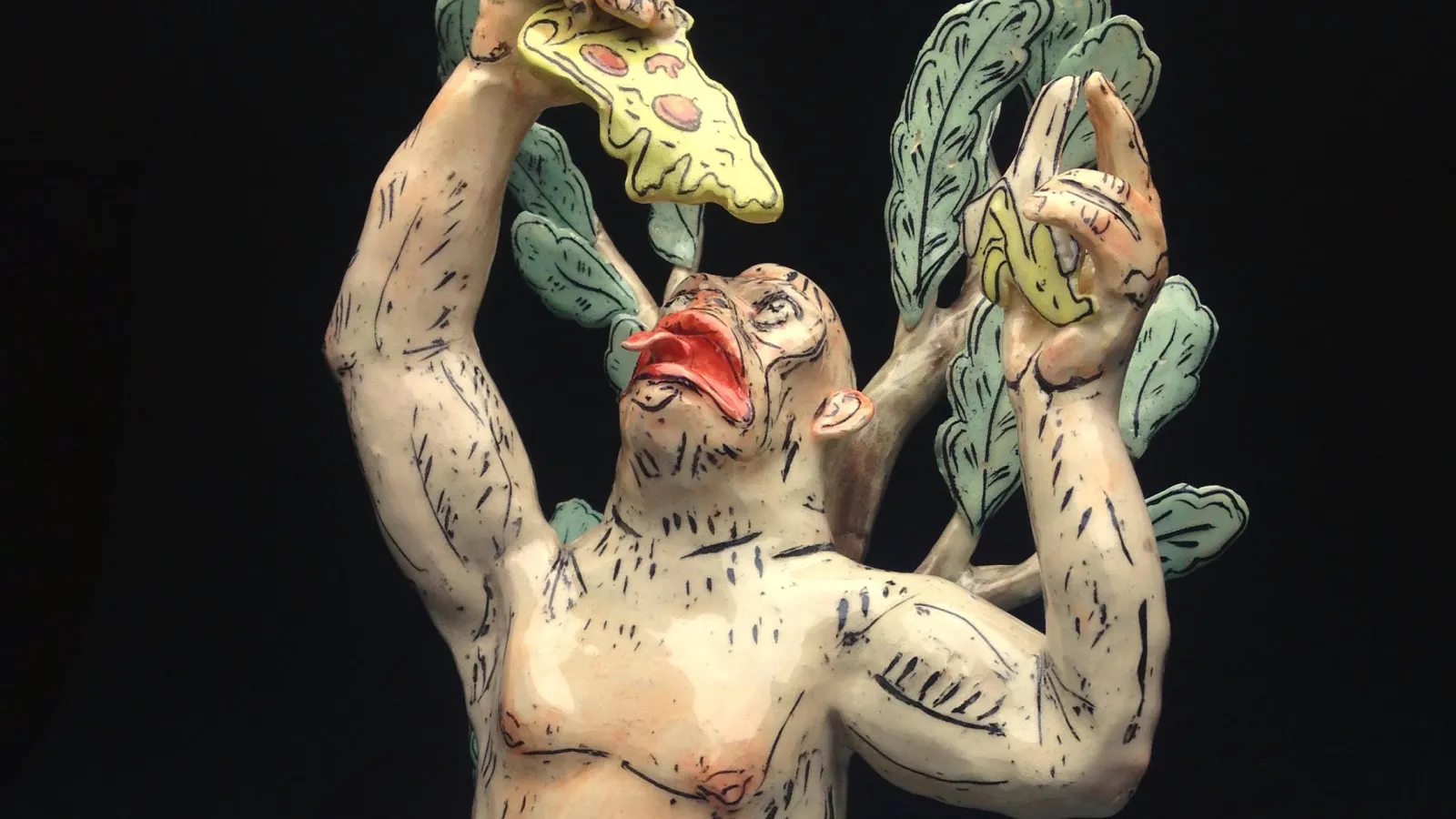 Ryan W. Kelly, Pizza Ape, 2016.