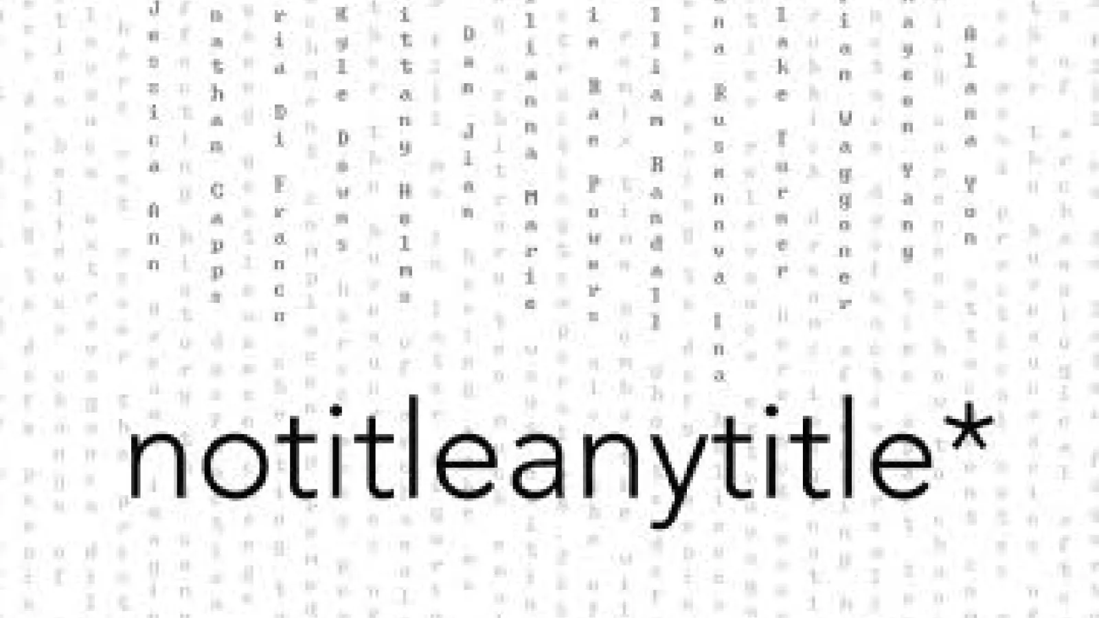 notitleanytitle icon