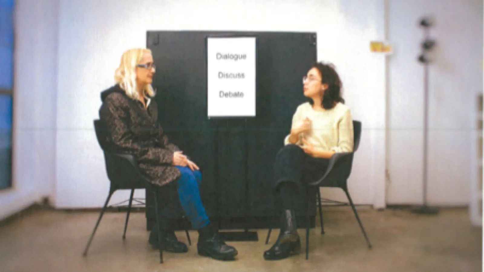 Mona Gazala, The Human Library. (Ballast: 3rd Year MFA Thesis)
