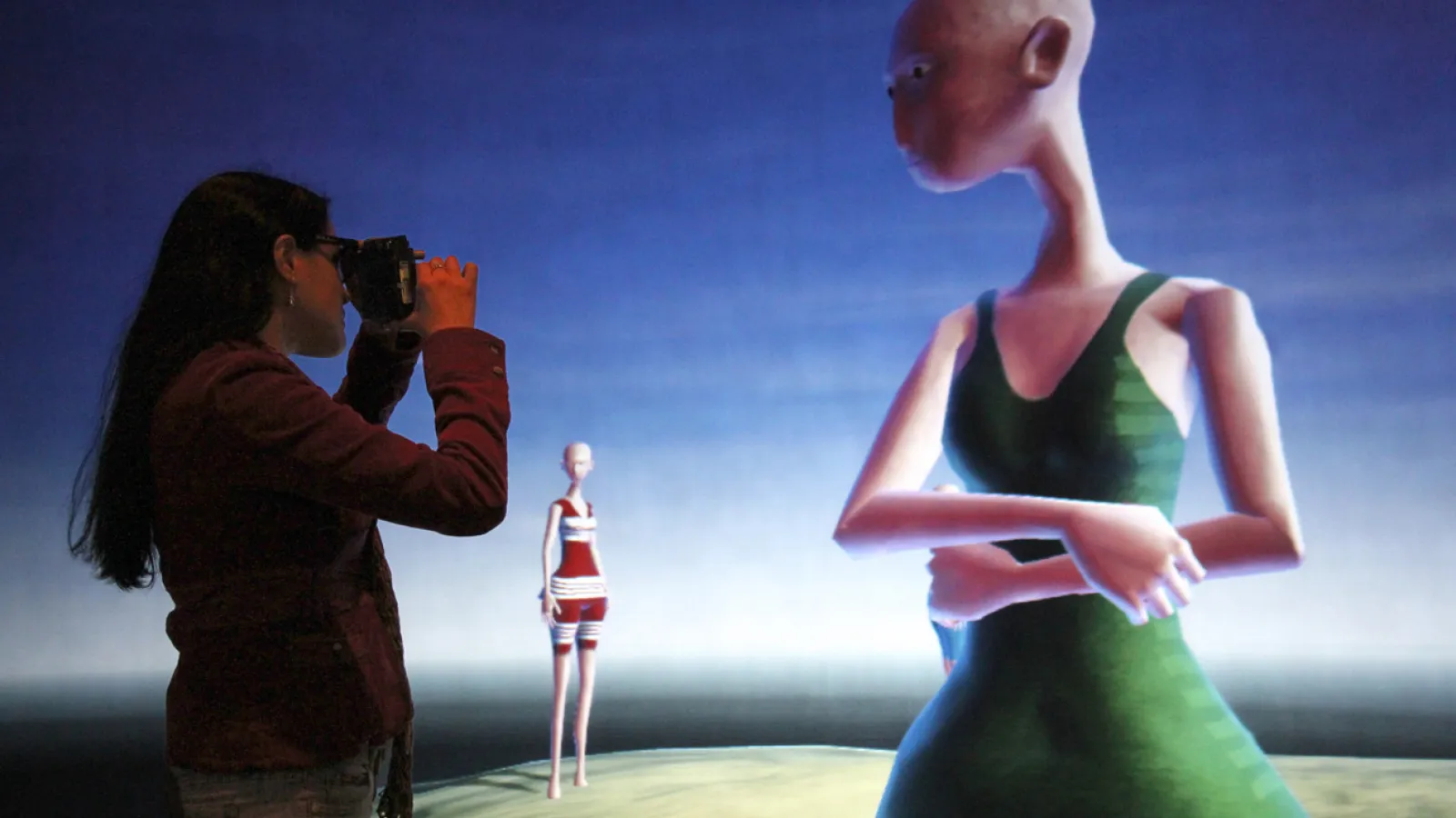 Empire of Sleep, interactive real time animation 