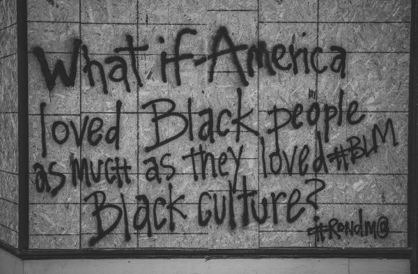 "what if Americas loved Black people as much as they loved Black Culture?"