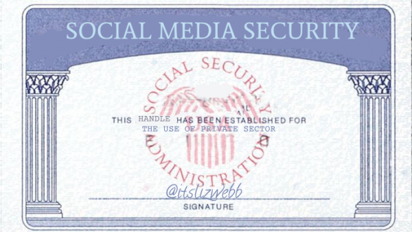 "Social Media Security" card