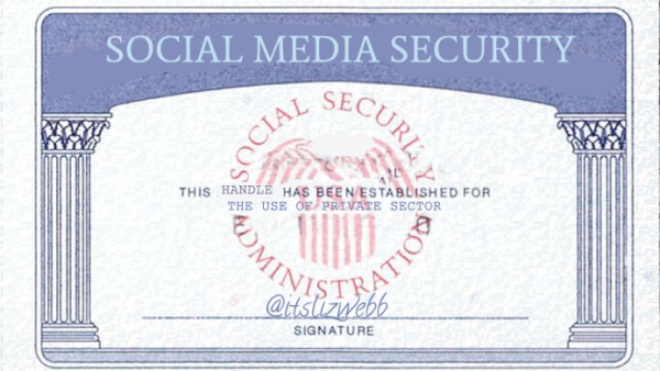 "Social Media Security" card