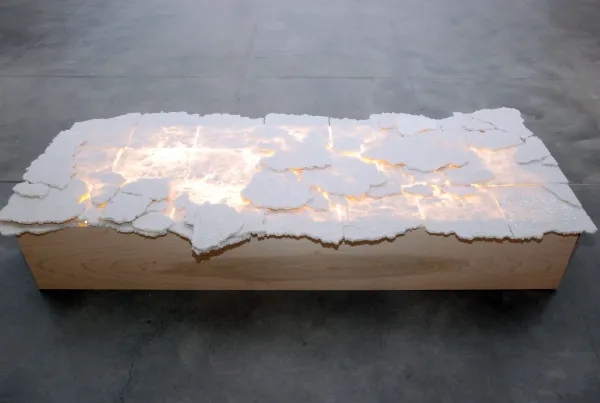 "Untitled" by Yoshinaga Kawamura, porcelain sculpture 