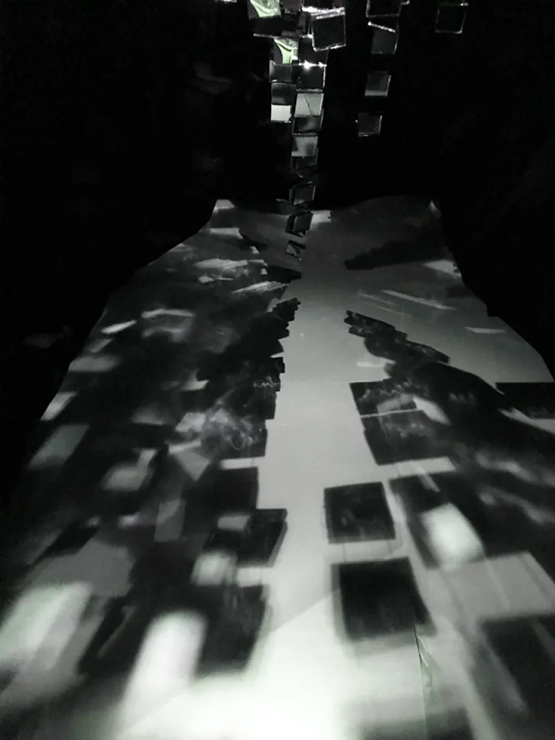 Mirror Chandelier by Hana Gregg