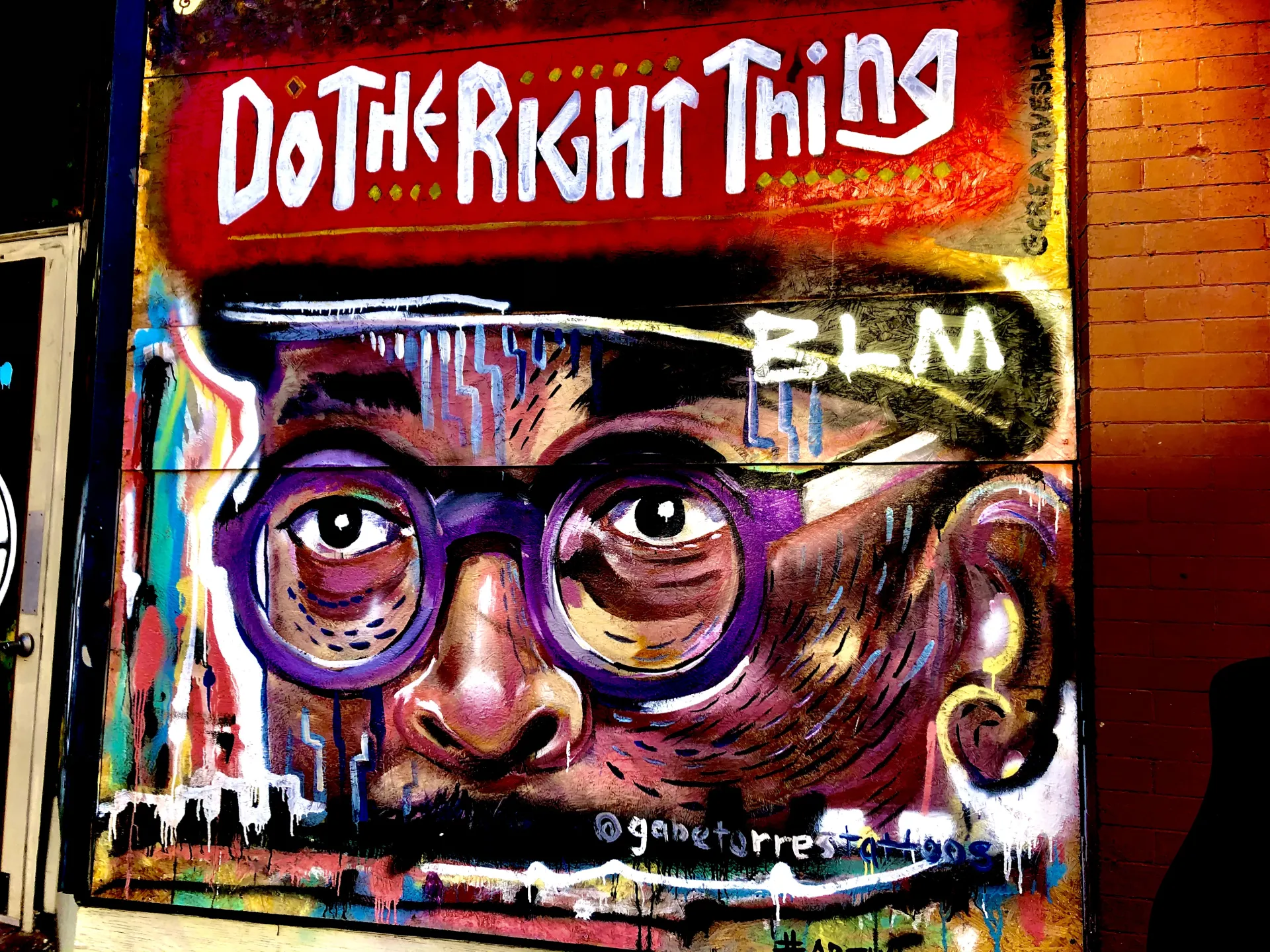 Black Lives Matter street art 