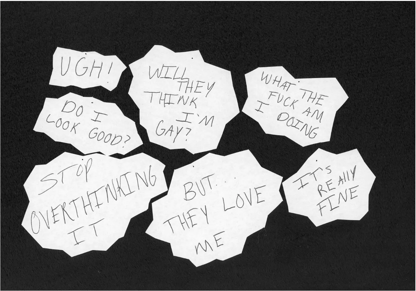text written on paper