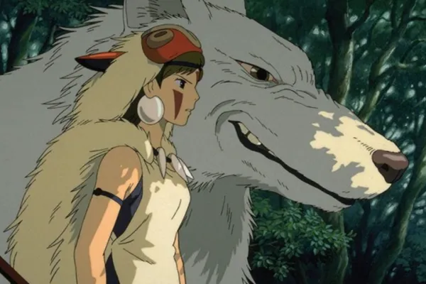 A still from Princess Mononoke.