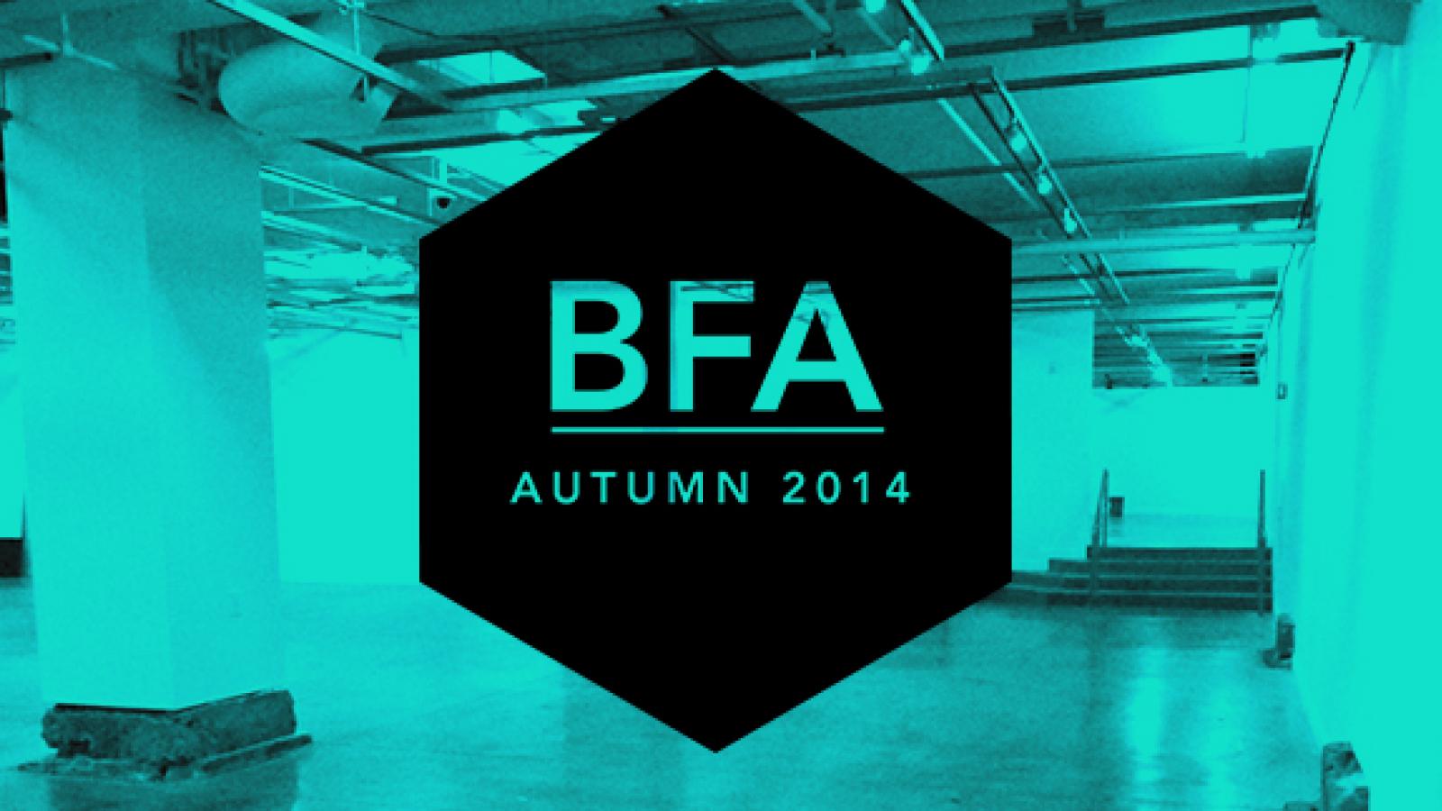 BFA Senior Projects Exhibition Autumn